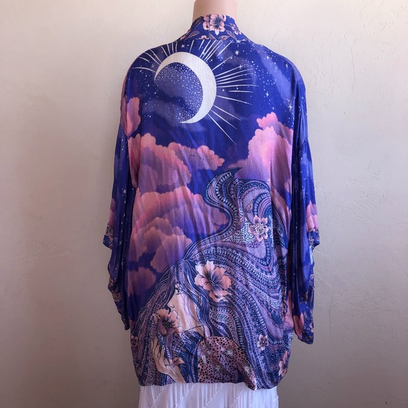 Spell Luna Short Robe ~ S/M - Picture 5 of 9